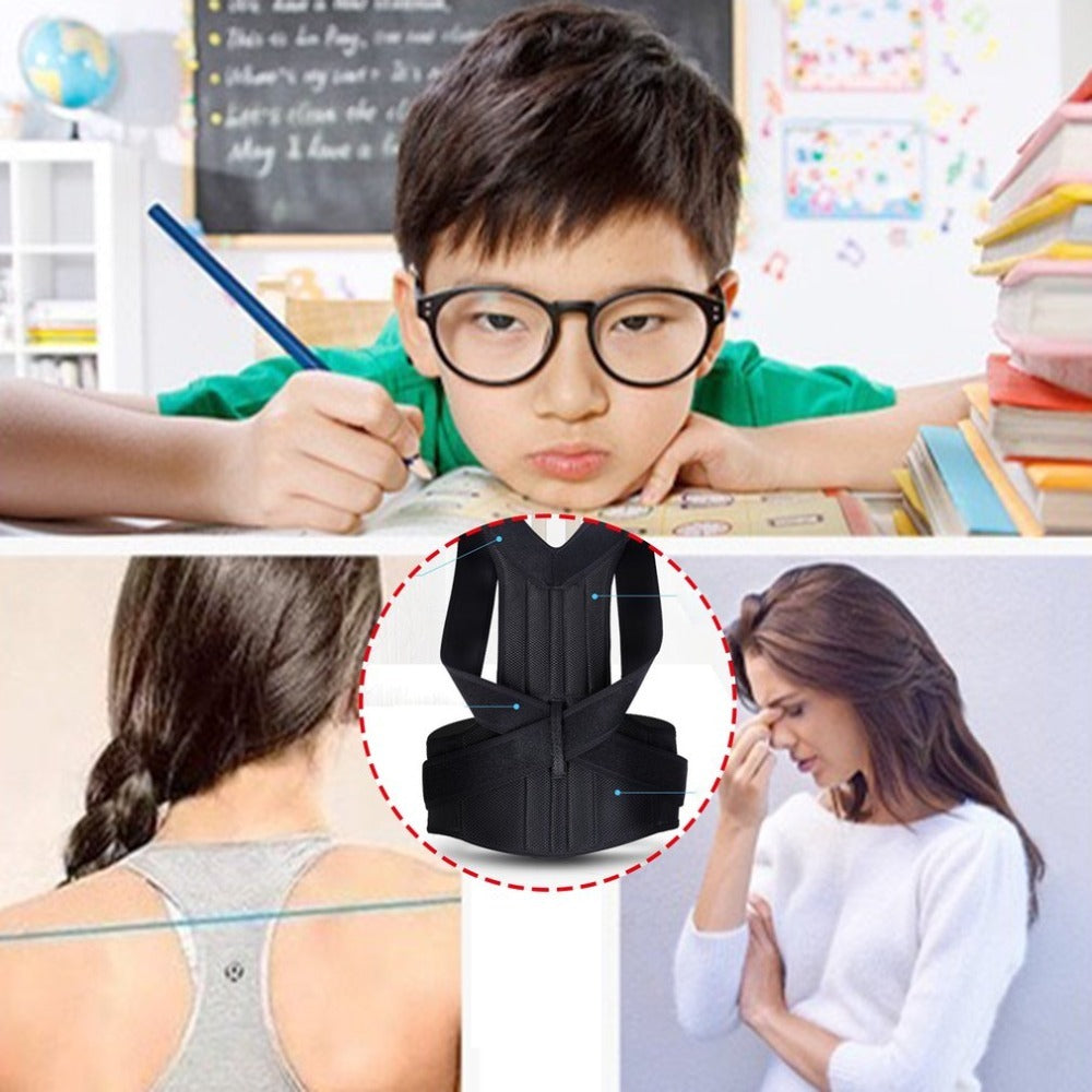 Posture Corrector for Spine Support and Back Pain Relief
